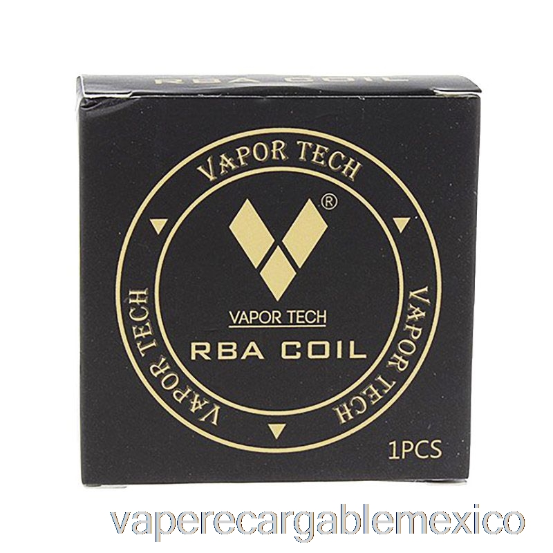 Vape Recargable Vapor Tech Rba Bobina Carrete De Alambre Clapton 26g + 36g